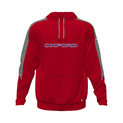 [CUS-DFW-HOOD-FLC-LSL-RED-YXS-LOGO3] Hoodie (Youth XS, Red, Logo 3)