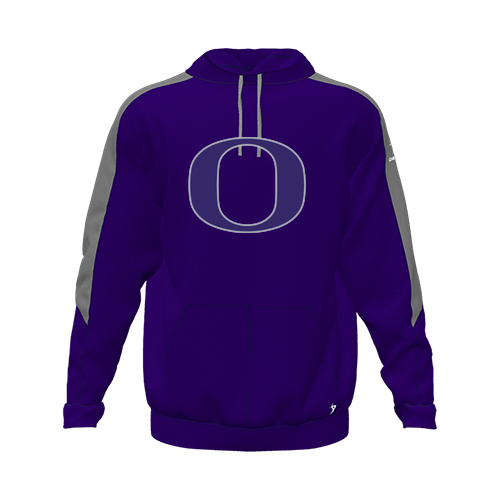 [CUS-DFW-HOOD-FLC-LSL-PUR-YXS-LOGO1] Hoodie (Youth XS, Purple, Logo 1)