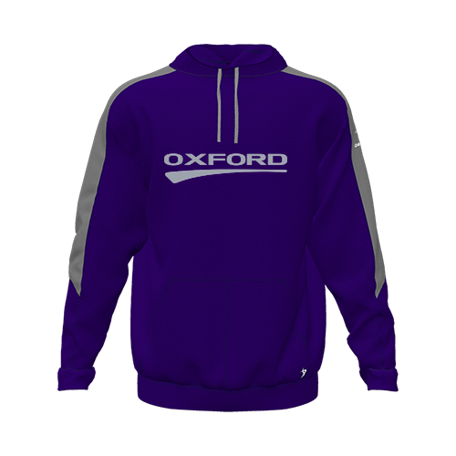 [CUS-DFW-HOOD-FLC-LSL-PUR-YXS-LOGO2] Hoodie (Youth XS, Purple, Logo 2)