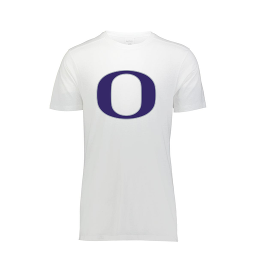 [FTSCUBWH-AS-LOGO1] Decker Men's Tri-Blend T-Shirt - Short Sleeve (Adult S, White, Logo 1)