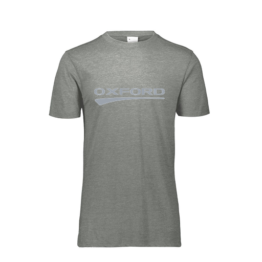 [FTSCUBGY-AS-LOGO2] Decker Men's Tri-Blend T-Shirt - Short Sleeve (Adult S, Gray, Logo 2)