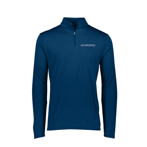 [2785.065.S-LOGO3] Men's Flex-lite 1/4 Zip Shirt (Adult S, Navy, Logo 3)