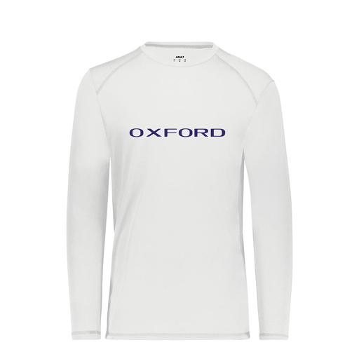 [6845.005.S-LOGO3] Men's SoftTouch Long Sleeve (Adult S, White, Logo 3)
