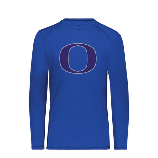 [6845.060.S-LOGO1] Men's SoftTouch Long Sleeve (Adult S, Royal, Logo 1)