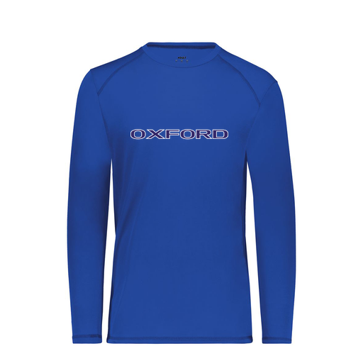 [6845.060.S-LOGO3] Men's SoftTouch Long Sleeve (Adult S, Royal, Logo 3)