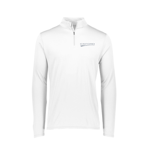 [FTLQFLWH-FAXS-LOGO2] Decker Women's Flex-Lite 1/4 Zip Shirt (Female Adult XS, White, Logo 2)