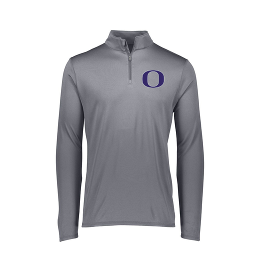 [FTLQFLGY-FAXS-LOGO1] Decker Women's Flex-Lite 1/4 Zip Shirt (Female Adult XS, Gray, Logo 1)