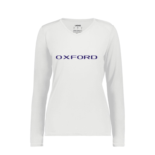 [6847.005.XS-LOGO3] Women's SoftTouch Long Sleeve (Female Adult XS, White, Logo 3)