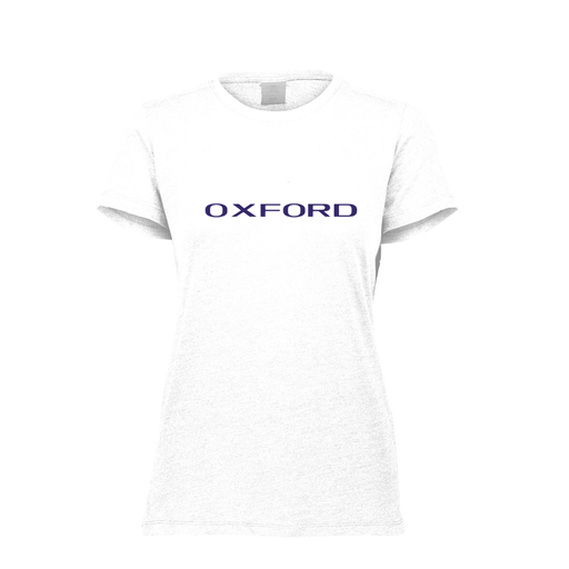 [FTSCUBWH-FAXS-LOGO3] Decker Women's Tri-Blend T-Shirt - Short Sleeve (Female Adult XS, White, Logo 3)