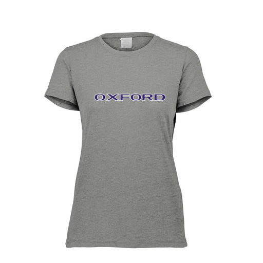 [FTSCUBGY-FAXS-LOGO3] Decker Women's Tri-Blend T-Shirt - Short Sleeve (Female Adult XS, Gray, Logo 3)