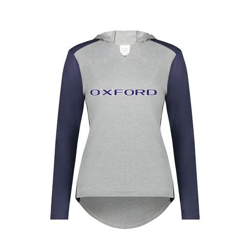 [6902.29V.XS-LOGO3] Ladies Vintage Hoodie (Female Adult XS, Navy, Logo 3)