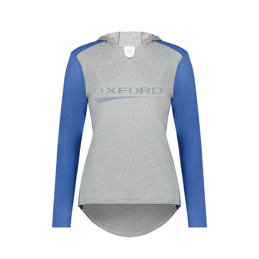 [6902.28V.XS-LOGO2] Ladies Vintage Hoodie (Female Adult XS, Royal, Logo 2)