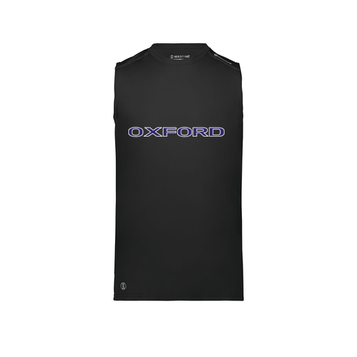 [222593.080.S-LOGO3] Men's CoolDry TankTop (Adult S, Black, Logo 3)