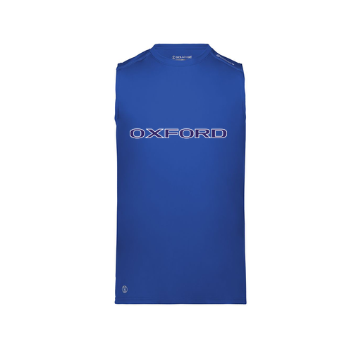 [222593.060.S-LOGO3] Men's CoolDry TankTop (Adult S, Royal, Logo 3)