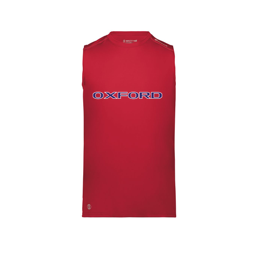 [222593.083.S-LOGO3] Men's CoolDry TankTop (Adult S, Red, Logo 3)