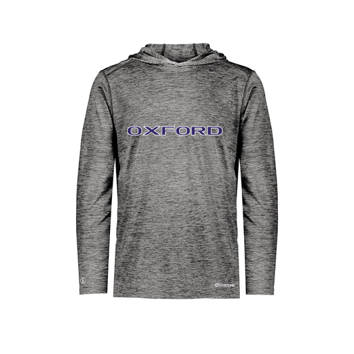 [FOLHCGBK-YS-LOGO3] Decker Youth Charge Hoodie (Youth S, Black, Logo 3)