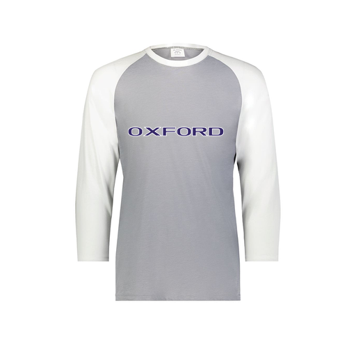 [6880.74S.S-LOGO3] Youth Vintage 3/4 T-Shirt (Youth S, White, Logo 3)