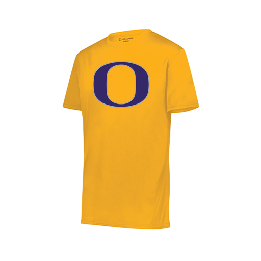 [222818.025.S-LOGO1] Men's Movement Dri Fit Shirt (Adult S, Athletic Gold, Logo 1)