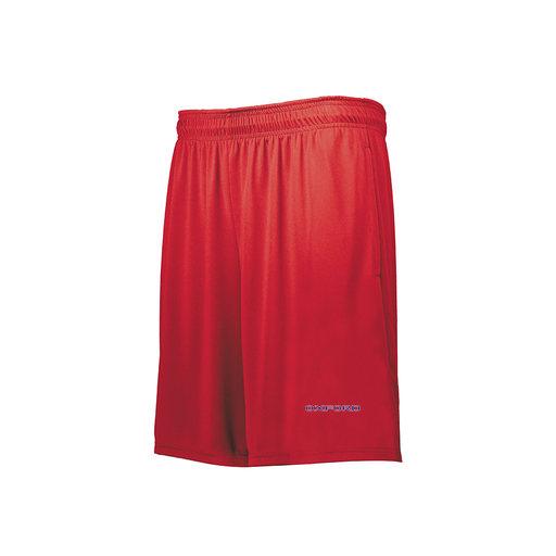 [229511.083.XS-LOGO3] Decker Men's Swift Short (Adult XS, Red, Logo 3)
