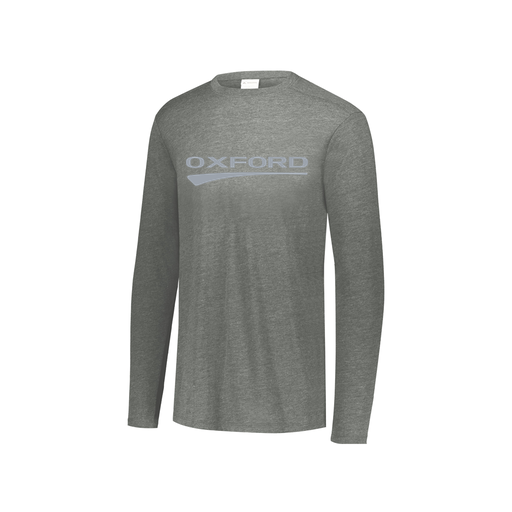 [3076.013.S-LOGO2] Youth LS Ultra-blend T-Shirt (Youth S, Gray, Logo 2)