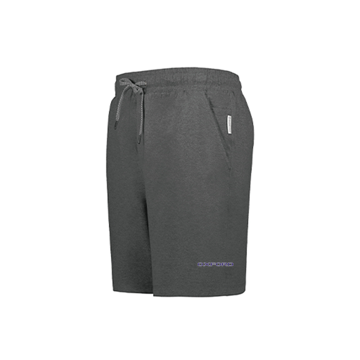 [223604.E83.S-LOGO3] YOUTH Ventura Soft Knit SHORTS (Youth S, Gray, Logo 3)