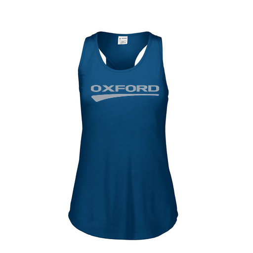 [3078.U22.S-LOGO2] Ladies Tri Blend Tank Top (Female Adult S, Navy, Logo 2)