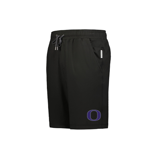 [223504.080.XS-LOGO1] Men's Ventura Soft Knit Shorts (Adult XS, Black, Logo 1)