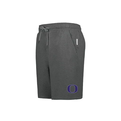 [223604.E83.S-LOGO1] YOUTH Ventura Soft Knit SHORTS (Youth S, Gray, Logo 1)